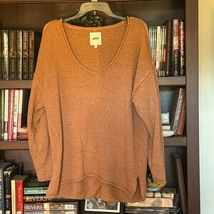 Ladies oversized sweater